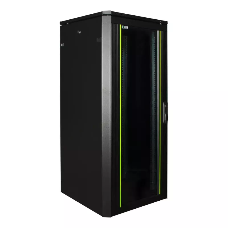 Eraldiseisev rack LOGON RDL26U66BL 26U mahutavus 600 kg Must