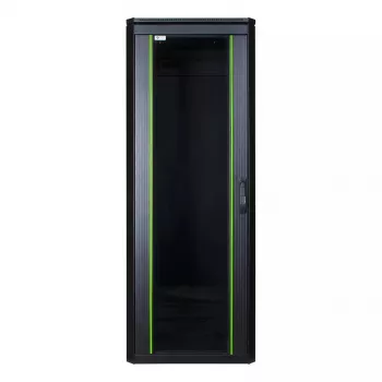 Eraldiseisev rack LOGON RDL32U66BL 32U must, 600 kg kandevõime