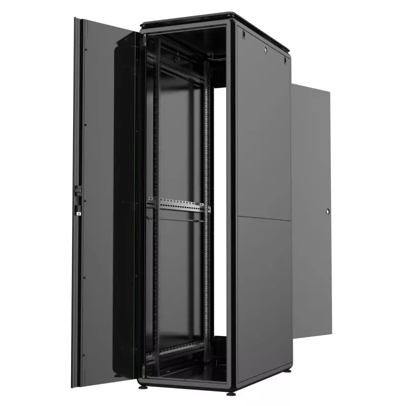 Rackikapp Lanview RDL42U61BL 42U Must 600 kg IP20