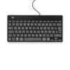 R-Go Tools Ergonoomiline klaviatuur R-Go Compact Break, kompaktne klaviatuur pausitarkvaraga, QWERTZ (DE), juhtmega, must