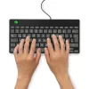 R-Go Tools Ergonoomiline klaviatuur R-Go Compact Break, kompaktne klaviatuur pausitarkvaraga, QWERTZ (DE), juhtmega, must