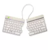 R-Go Tools Ergonoomiline klaviatuur R-Go Split Break koos pausitarkvaraga, ergonoomiline poolitatud klaviatuur, QWERTZ (DE), Bluetooth, valge