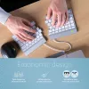 R-Go Tools Ergonoomiline klaviatuur R-Go Split Break koos pausitarkvaraga, ergonoomiline poolitatud klaviatuur, QWERTZ (DE), Bluetooth, valge