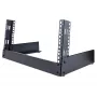 StarTech.com 2-Post 4U Desktop Server Rack, Small Open Frame 19in Computer Rack, Compact võrk Rack for AV / Studio / Data / IT Equipment - Free Standing Two-Post Home/Office Rack