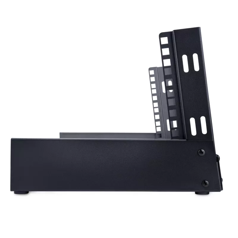 StarTech.com 2-Post 4U Desktop Server Rack, Small Open Frame 19in Computer Rack, Compact võrk Rack for AV / Studio / Data / IT Equipment - Free Standing Two-Post Home/Office Rack