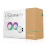 Kõik-ühes vedelikjahutus DeepCool LE520 WH — 120 mm ventilaator, 220 W TDP, valge, toetab LGA 1150/1151/1155/1200/1700 ja AM4/AM5