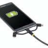 StarTech.com 3.3ft (1m) vastupidav USB mitmiklaadimiskaabel, USB Lightning/Mikro-USB/USB-C, Apple MFi sertifitseeritud, aramiidkatt, universaalne 3-in-1 USB laadimisjuhe iPhone'i/iPadi/Androidi jaoks