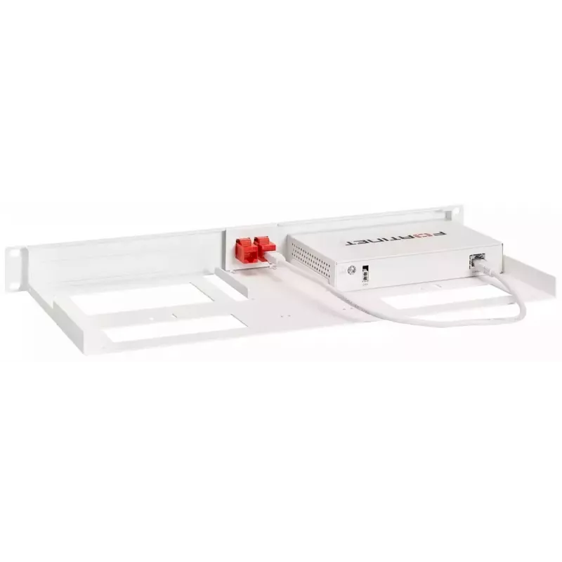 Paigalduskomplekt Rackmount.IT FortiSwitch 108F 1U valge