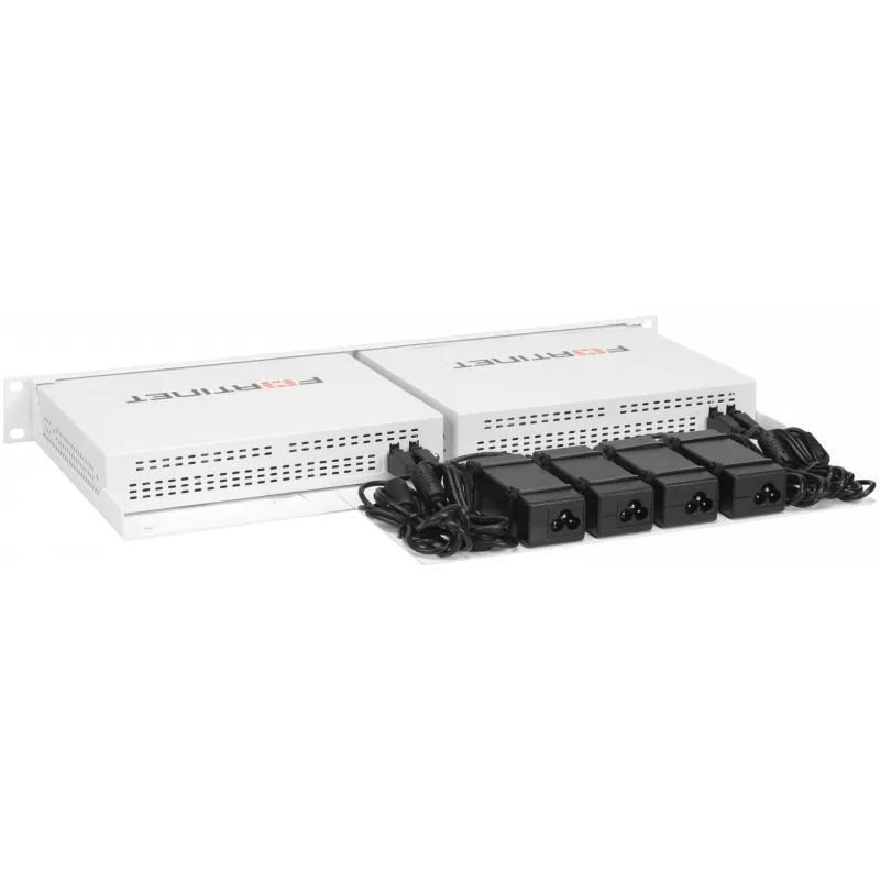 Paigaldusklamber Rackmount.IT RM-FR-T20 1U Valge 482 mm