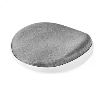 StarTech.com randmetugi - ergonoomiline - liuguv - hõbedane, hõbe, valge, vaht, võrk, plastik, 142 mm, 170 mm, 30 mm, 56 g