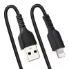 StarTech.com 1 m (3 jalga) USB–Lightning-kaabel, MFi-sertifikaadiga, spiraalne iPhone'i laadimiskaabel, must, vastupidav TPE-mantliga aramiidkiud, tugevdatud spiraalne Lightning-kaabel