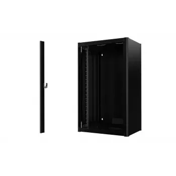 Seinale paigaldatav rack Lanview RWM20U45BL 20U Must IP20
