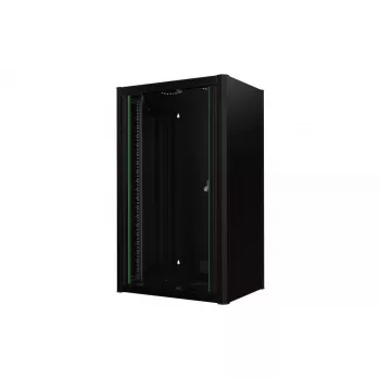 Seinale paigaldatav rack Lanview RWM20U45BL 20U Must IP20
