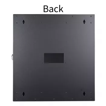 Seinale paigaldatav rack LOGON RWMD12UBL 12U Must 80 kg kandevõime