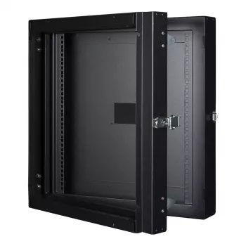 Seinale paigaldatav rack LOGON RWMD12UBL 12U Must 80 kg kandevõime