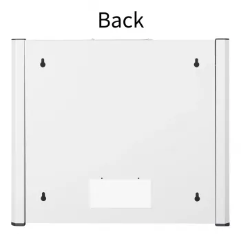 LOGON RWP09U56WH seinale paigaldatav rack 9U valge võtmelukuga