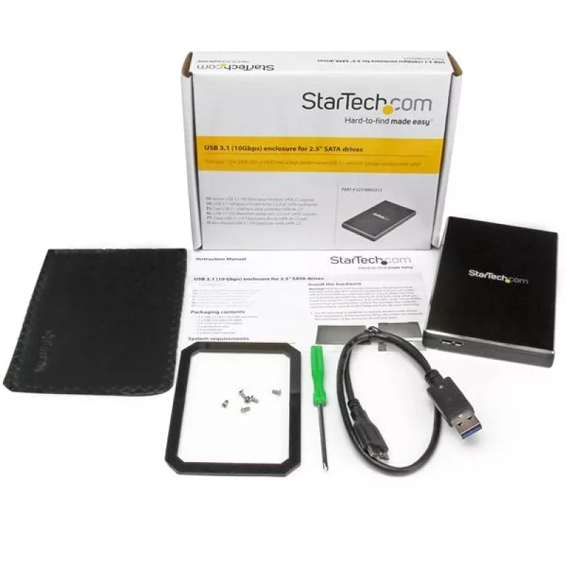 StarTech.com USB 3.1 (10 Gbps) korpus 2,5 inch SATA draividele