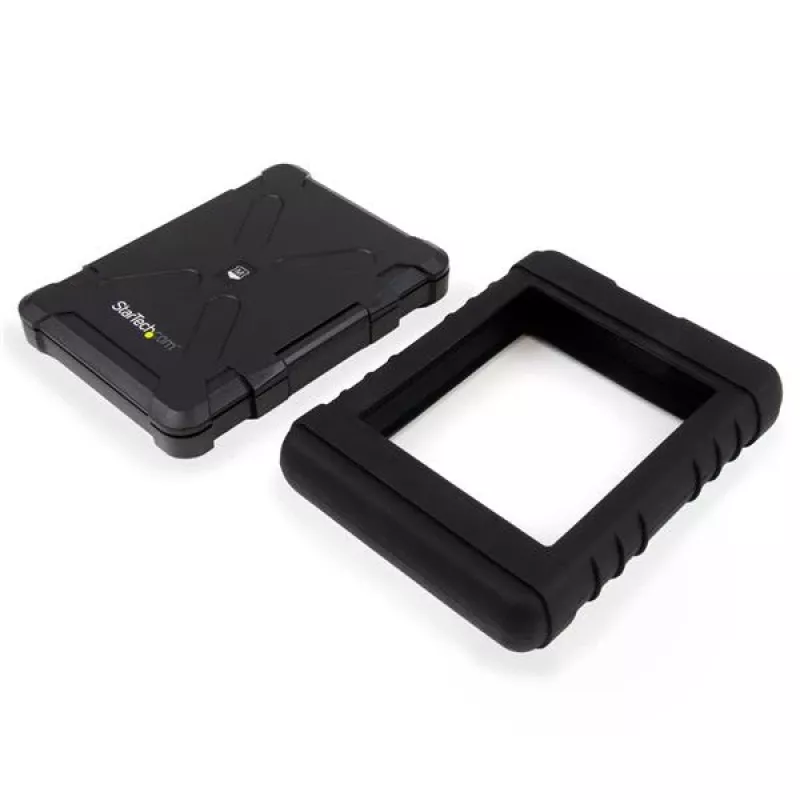 StarTech.com vastupidav kõvaketta korpus - USB 3.0 2,5-tollisele SATA 6Gbps HDD-le või SSD-le - UASP