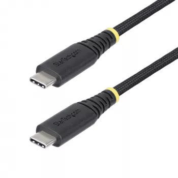 StarTech.com 0,9 m (3 jalga) USB-C laadimiskaabel, vastupidav ja ülipainduv, 240 W (5 A) PD EPR, USB 2.0 sülearvuti laadijakaabel, USB-IF sertifitseeritud, töökindel USB-C laadimisjuhe