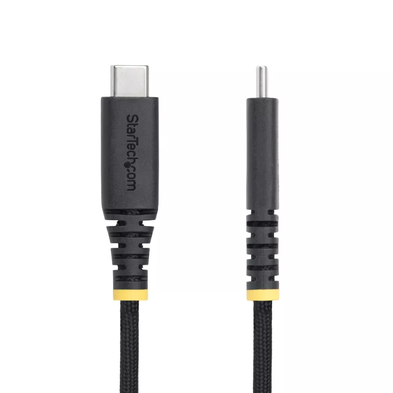 StarTech.com 0,9 m (3 jalga) USB-C laadimiskaabel, vastupidav ja ülipainduv, 240 W (5 A) PD EPR, USB 2.0 sülearvuti laadijakaabel, USB-IF sertifitseeritud, töökindel USB-C laadimisjuhe