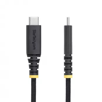 StarTech.com 1,8 m (2 m) USB-C laadimiskaabel, vastupidav ja ülipainduv, 240 W (5 A) PD EPR, USB 2.0 sülearvuti laadimiskaabel, USB-IF sertifitseeritud, töökindel USB-C laadimisjuhe