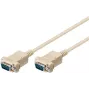 Microconnect SCSEHH2 jadakaabel valge 1,8 m DB9 M