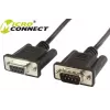 Microconnect SCSEHN3B jadakaabel Must 3 m DB9 M DB9 F