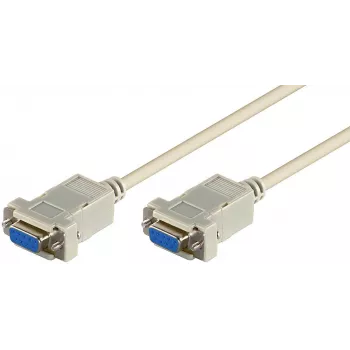 Microconnect SCSENN2 jadakaabel Valge 1.8 m DB9 F