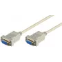 Microconnect SCSENN2 jadakaabel Valge 1.8 m DB9 F