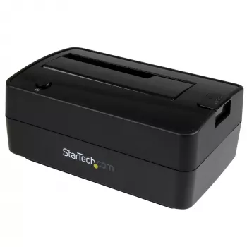 StarTech.com Single Bay USB 3.1 / eSATA to SATA kõvaketta dokkimisjaam, USB 3.1 (10 Gbps) kõvaketta dokk, väline 2,5/3,5-tolline SATA III HDD/SSD dokkimisjaam, ülalt laetav kõvaketta pesa