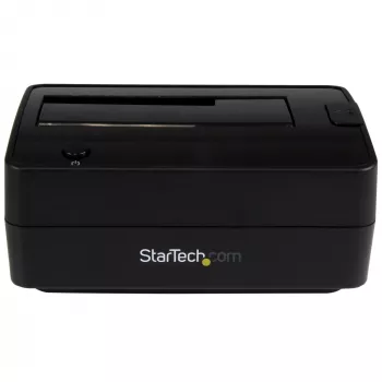 StarTech.com Single Bay USB 3.1 / eSATA to SATA kõvaketta dokkimisjaam, USB 3.1 (10 Gbps) kõvaketta dokk, väline 2,5/3,5-tolline SATA III HDD/SSD dokkimisjaam, ülalt laetav kõvaketta pesa