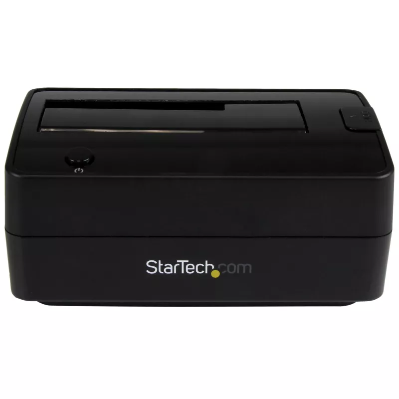 StarTech.com Single Bay USB 3.1 / eSATA to SATA kõvaketta dokkimisjaam, USB 3.1 (10 Gbps) kõvaketta dokk, väline 2,5/3,5-tolline SATA III HDD/SSD dokkimisjaam, ülalt laetav kõvaketta pesa