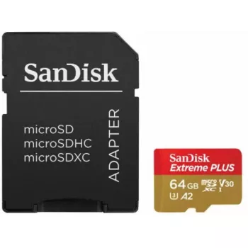 MIKRO SDXC 64GB UHS-I/W/A SDSQXBU-064G-GN6MA SANDISK MÄLUKAART