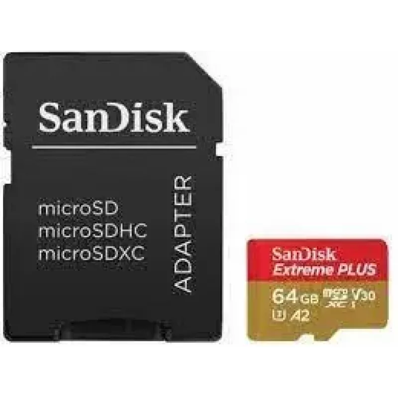 MIKRO SDXC 64GB UHS-I/W/A SDSQXBU-064G-GN6MA SANDISK MÄLUKAART
