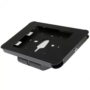 StarTech.com Turvaline tahvelarvuti alus – lauale või seinale kinnitatav, must, 24,6 cm (9,7 inch), 9,7 inch iPad, teras, 1,3 cm, võti