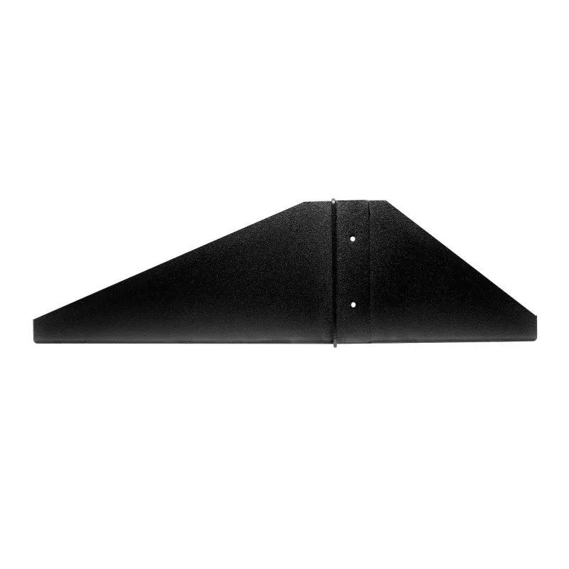 StarTech.com 2U serveririiuli riiul, tsentraalselt paigaldatav universaalne ventileeritav riiulikonsool 19 inch võrguseadmete riiulile, tugev teras, 200 naela kandevõime, 14 inch sügav, must