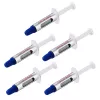 StarTech.com Termopasta, 5 tk taassuletavat süstalt (1,5 g/tk), metalloksiidühend, protsessori jahutusradiaatori termomääre