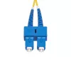 StarTech.com 3m (9.8ft) SC to SC (UPC) OS2 Single Mode Duplex fiiberoptiline kaabel, 9/125µm, 40G/100G Zipcord, paindeline, madala sisestuskadudega - LSZH fiiberoptiline hüppaja