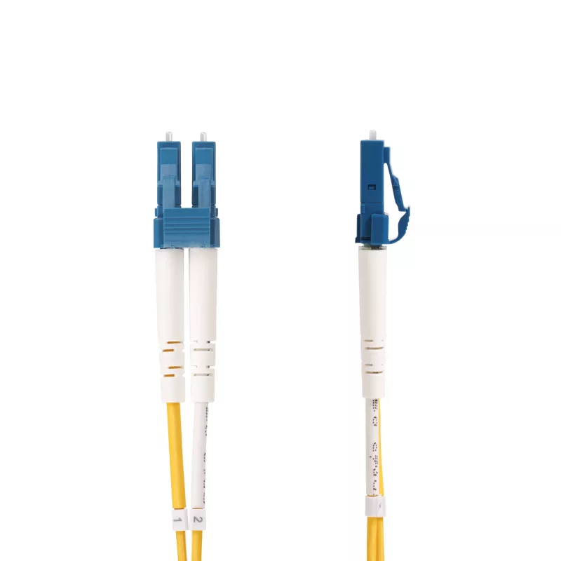 StarTech.com 3m (9.8ft) LC to SC (UPC) OS2 Single Mode Duplex Fiber Optic kaabel, 9/125µm, 100G, Bend Insensitive, Low Insertion Loss - LSZH Fiber Jumper Cord