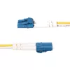StarTech.com 3m (9.8ft) LC to SC (UPC) OS2 Single Mode Duplex Fiber Optic kaabel, 9/125µm, 100G, Bend Insensitive, Low Insertion Loss - LSZH Fiber Jumper Cord
