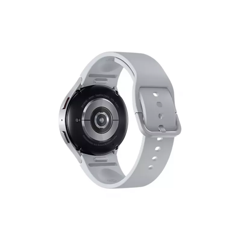 Samsung Galaxy Watch6 SM-R940NZSADBT nutikell / spordikell 3,81 cm (1,5 tolli) OLED 44 mm Digitaalne 480 x 480 pikslit Puutetundlik ekraan Hõbedane Wi-Fi GPS (satelliit)