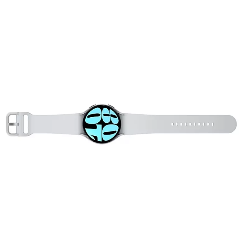 Samsung Galaxy Watch6 SM-R940NZSADBT nutikell / spordikell 3,81 cm (1,5 tolli) OLED 44 mm Digitaalne 480 x 480 pikslit Puutetundlik ekraan Hõbedane Wi-Fi GPS (satelliit)