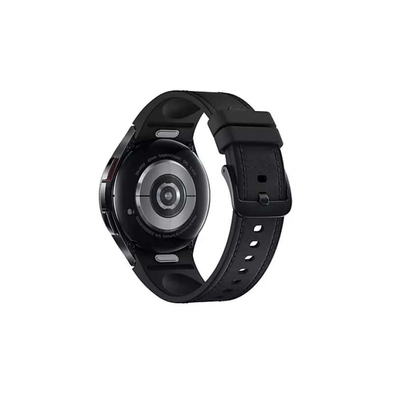 Samsung Galaxy Watch6 Classic SM-R950NZKADBT nutikell / spordikell 3,3 cm (1,3 tolli) OLED 43 mm digitaalne 432 x 432 pikslit puuteekraan must Wi-Fi GPS (satelliit)