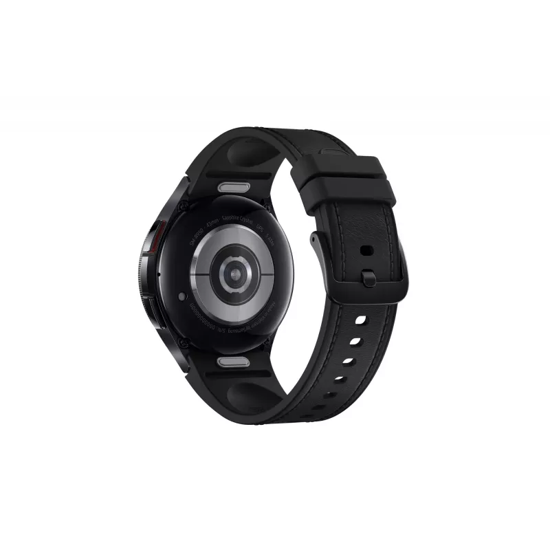 Samsung Galaxy Watch6 Classic 43 mm Digital Puutetundlik Ekraan Must