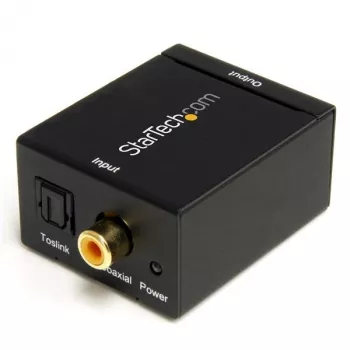 StarTech.com SPDIF digitaalne koaksiaal- või Toslink-optiline stereo-RCA-heli muundur