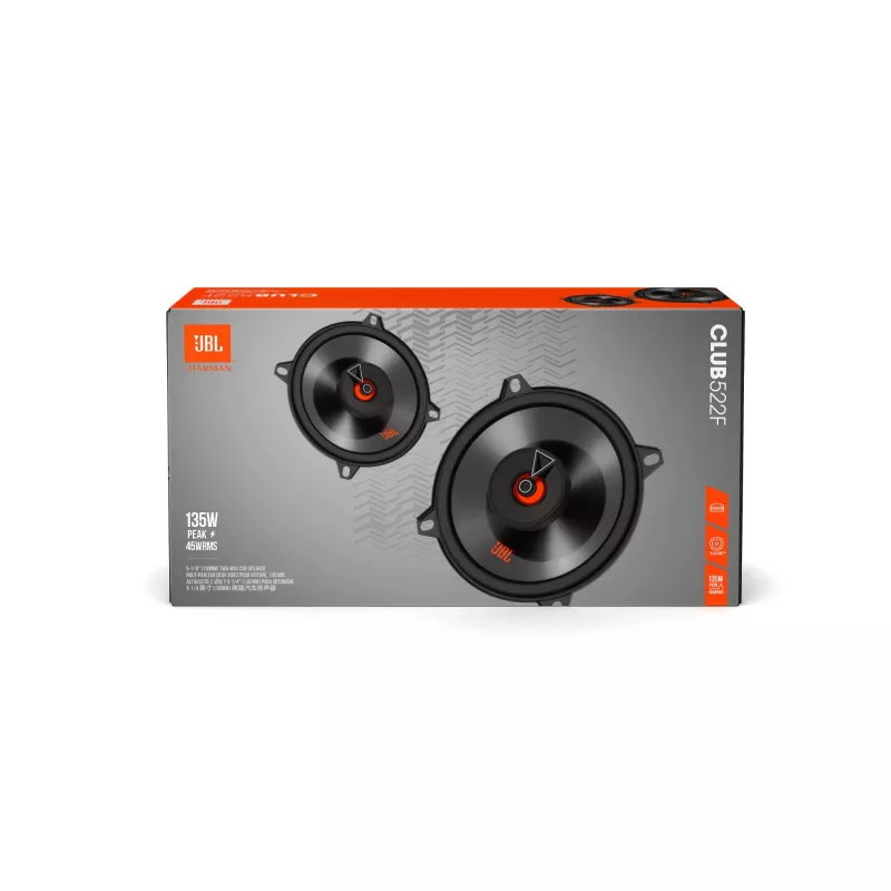 JBL Club 522F autokõlar Ümar 2-suunaline 135 W 2 tk