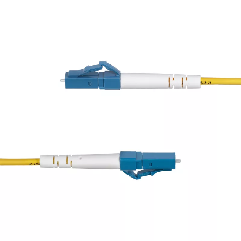 StarTech.com 1m (3.3ft) LC to LC (UPC) OS2 Single Mode Simplex Fiber Optic kaabel, 9/125µm, 40G/100G, Bend Insensitive, Low Insertion Loss - LSZH Fiber Jumper Cord