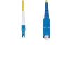 StarTech.com 1 m (3,3 jalga) LC-SC (UPC) OS2 ühemoodiline simpleks fiiberoptiline kaabel, 9/125 µm, 40G/100G, paindetundetu, madal sisestuskadu – LSZH fiiberoptiline hüppaja