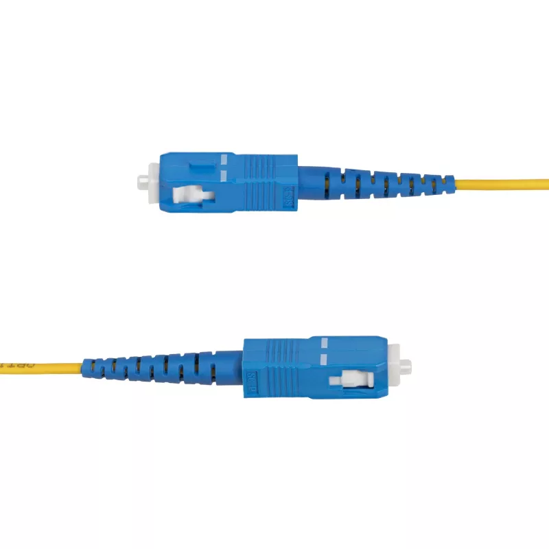 StarTech.com 2 m (6,6 jalga) LC-SC (UPC) OS2 ühemoodiline simplekskiudoptiline kaabel, 9/125 µm, 40G/100G, paindetundetu, madala sisestuskadu - LSZH fiiberoptiline hüppaja juhe