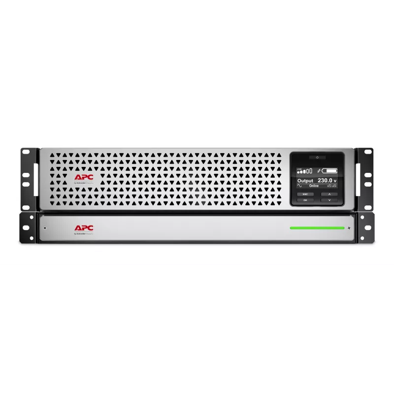 APC Smart-UPS On-Line, 1500 VA, hammastatav 3U, 230 V, 8x C13 IEC pistikupesa, SmartSlot, pikendatud tööaeg, koos siinikomplektiga, koos liitiumioon-välise akuga